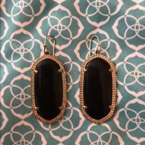 Kendra Scott Black Elle Earring